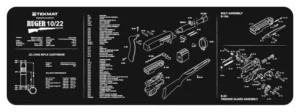 TEKMAT ARMORERS BENCH MAT - 12"X36" RUGER 10/22