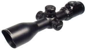 UTG Accushot Precision Series 3-12x44 30mm Rifle Scope with Illuminated Mil-Dot Reticle