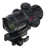 UTG SCPDS3840W 4.2" ITA Red/Green CQB DOT  Black Anodized 1 x 38 mm 4 MOA Red/Green Dot