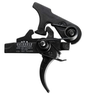 Geissele Automatics SSA Two-Stage Curved Trigger 5.55 Inch Black Accessory
