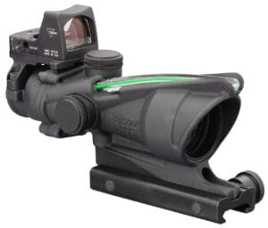 Trijicon ACOG 4x32 223 Remington Rifle Scope with Dual Illuminated Green Crosshair