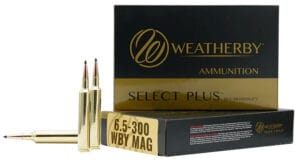 Weatherby Select Plus 6.5-300 Weatherby Magnum 130 Grain Ballistic Tip Ammunition