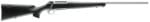 Sauer S1SX65C 100 Silver XT Full Size 6.5 Creedmoor 5+1 22" Stainless Steel Cerakote Barrel, Stainless Cerakote Drilled & Tapped Steel Receiver, Black Max Synthetic Stock