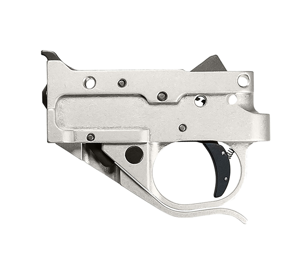 Timney Triggers 10221C16 Replacement Trigger Single-Stage Curved Trigger with 2.75 lbs Draw Weight & Silver/Black Finish for Ruger 10/22 1 Timney Triggers 10221C16 Replacement Trigger  Single-Stage Curved Trigger with 2.75 lbs Draw Weight & Silver/Black Finish for Ruger 10/22