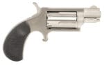 North American Arms 22MSGRCHSS Mini-Revolver Carry Combo 22 WMR 5 Shot 1.13" Barrel, Stainless Steel Barrel/Cylinder/Frame, Black Rubber Grip, Includes Exclusive Holster Package