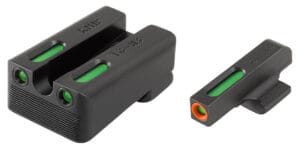 Truglo TFX Pro 1911 8.3 Inch Black Fiber Optic Sight Set