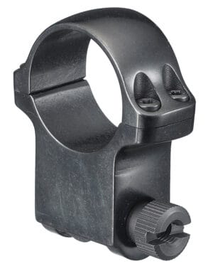 Ruger 1 Inch Extra High Matte Black Scope Ring Accessory
