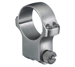 Ruger Standard 30mm Extra High Scope Ring Silver Accessory