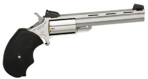 North American Arms Mini-Master 22 LR 5 Round 4 Inch Stainless Revolver
