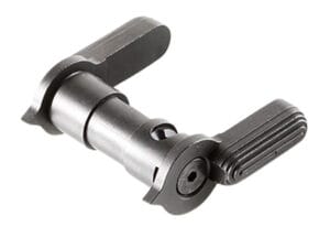 Patriot Ordnance Factory Safety Selector Black Polymer AR-Platform Ambidextrous Accessory