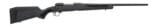 Savage Arms 57041 110 Hunter 7mm Rem Mag 3+1 24", Matte Black Metal, Gray Fixed AccuStock with Accufit