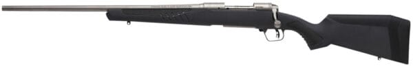 Savage Arms 57089 110 Storm 308 Win 4+1 22", Matte Stainless Metal, Gray Fixed AccuStock with Accufit, Left Hand