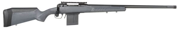 Savage Arms 57007 110 Tactical 308 Win 10+1 24", Matte Black Metal, Gray Fixed AccuStock with AccuFit