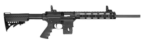 Smith & Wesson 10206 M&P15-22 Sport *CA,CO,MD Compliant 22 LR Caliber with 10+1 Capacity, 16.50" Barrel, Matte Black Metal Finish & 6 Position CAR Black Synthetic Stock Right Hand