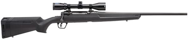 Savage Arms 57093 Axis II XP Full Size 6.5 Creedmoor 4+1 22" Matte Black Button-Rifled Barrel, Matte Black Carbon Steel Receiver, Matte Black Synthetic Stock, Bushnell Banner 3-9x40mm, Right Hand