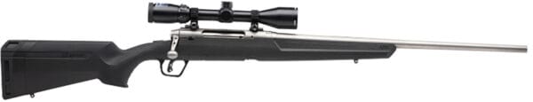 Savage Arms 57104 Axis II XP 6.5 Creedmoor 4+1 22", Matte Stainless Barrel/Rec, Synthetic Stock, Includes Bushnell Banner 3-9x40mm Scope