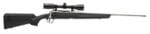 Savage Arms 57105 Axis II XP 7mm-08 Rem 4+1 22", Matte Stainless Barrel/Rec, Synthetic Stock, Includes Bushnell Banner 3-9x40mm Scope