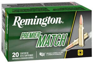 Remington Premier Match 308 Winchester 175 Grain Ammunition