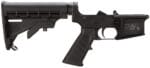 Smith & Wesson 812002 Assembled Lower Receiver  5.56x45mm NATO 7075-T6 Aluminum Black Receiver, Black Synthetic Collapsible Stock Pistol Grip for S&W M&P15