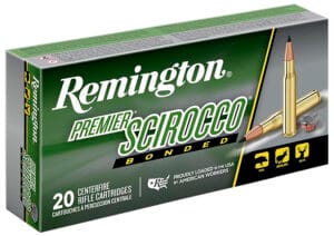 Remington Premier Scirocco Bonded 30-06 Springfield 180 Grain Ammunition