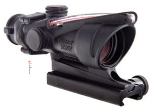 Trijicon ACOG 4x32mm 223 Remington Illuminated Red Chevron Rifle Scope