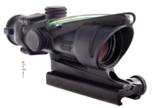Trijicon ACOG 4x32 223 Remington 5.56 NATO Illuminated Green Chevron Rifle Scope