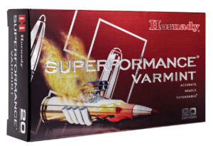 Hornady 8309 Superformance Varmint 222Rem 35gr Non Traditional eXpanding 20 Per Box/10 Case