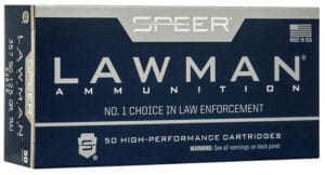Speer Lawman 357 Sig 125 Grain Total Metal Jacket Ammunition 50 Round