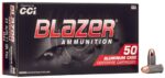 CCI Blazer 32 ACP 71 Grain Total Metal Jacket Ammunition