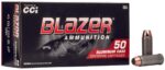 CCI Blazer 45 ACP 200 Grain Jacketed Hollow Point Ammunition