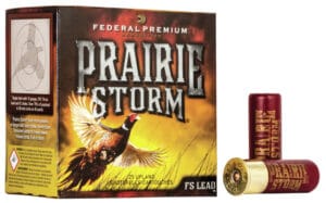 Federal Premium Prairie Storm FS 12 Gauge Number 4 Shot 25 Round Shotgun Ammunition