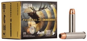 Federal Premium 460 S&W Magnum 300 Grain Swift A Frame Ammunition