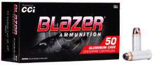 CCI 3564 Blazer Handgun 44Rem Mag 240gr Jacketed Hollow Point 50 Per Box/20 Case