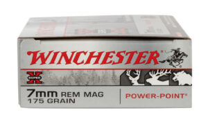 Winchester Ammo X7MMR2 Super X 7mmRemMag 175gr Power Point 20 Per Box/10 Case