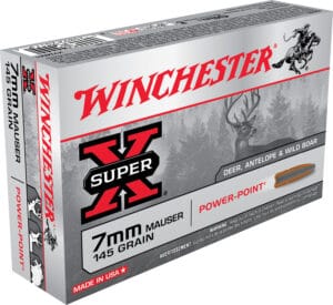 Winchester Super X 7x57 Mauser 145 Grain Pointed Soft Point Ammunition