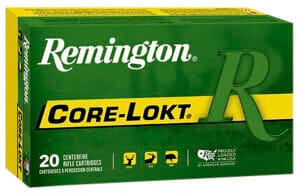 Remington Core-Lokt 338 Winchester Magnum 225 Grain Ammunition