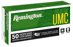 Remington UMC 40 S&W 180 Grain Full Metal Jacket Ammunition 50 Round