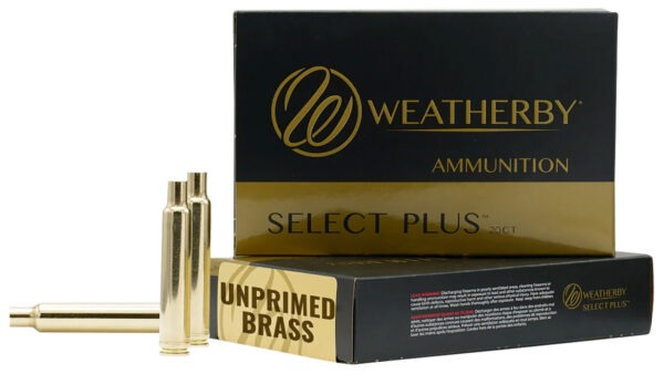 Weatherby BRASS340 Unprimed Cases  340WthbyMag Rifle Brass 20/Box
