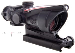 Trijicon ACOG 4x32mm 6.8 SPC Illuminated Red Horseshoe Rifle Scope