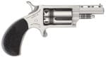 North American Arms 22MTW Wasp  22 WMR 5 Shot 1.63" Vent Rib Barrel, Overall Stainless Steel Finish, Black Pebbled Texture Rubber Grip