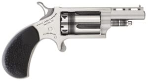 North American Arms Wasp 22 Winchester Magnum 5 Shot Stainless Revolver