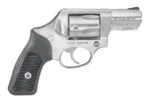 Ruger 5720 SP101  357 Mag 5rd 2.25" Satin Stainless Steel Barrel, Cylinder & Frame, Black Rubber Grip, Transfer Bar Safety, Concealed Hammer