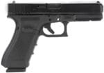 Glock PG3750201 G37 Gen4 45 GAP 10+1 4.49" Steel Barrel, Matte Black Serrated Steel Slide, Black Polymer Frame w/Picatinny Rail, Black Interchangeable Backstrap Grip
