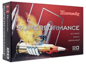Hornady Superformance 6.5x55 Swedish 140 Grain Super Shock Tip Ammunition