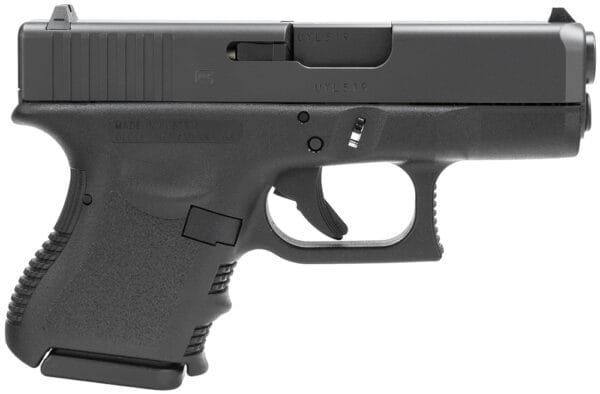 Glock PI2750201 G27 Gen3 Subcompact *CA Compliant 40 S&W  3.43" Barrel 9+1, Black Frame & Slide, Finger Grooved  Textured Polymer Grip, Safe Action Trigger