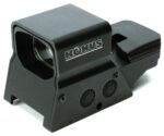 KONUS RED/GRN DOT SIGHTPRO R8 - 2-5MOA 1X39 8-RETIC DUAL RAIL