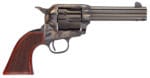 Taylors & Company 550825 Runnin Iron  357 Mag Caliber with 4.75" Blued Finish Barrel, 6rd Capacity Blued Finish Cylinder, Color Case Hardened Finish Steel Frame & Checkered Walnut Grip