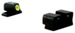 Trijicon 600573 HD Night Sights  Green/Tritium Yellow Outline Front Sight-Green Tritium Black Outline Rear Sight Sig Sauer P225/P226/P228 #8 Front/#8 Rear
