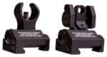 Troy Ind SSIGIARSTBT00 Tritium Micro BattleSight Set HK Front & Round Rear Black Hardcoat Anodized