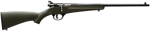 Savage Arms 13790 Rascal  Youth 22 LR 1rd 16.12" Blued Barrel, Blued Carbon Steel Receiver, Green Synthetic Stock, Right Hand